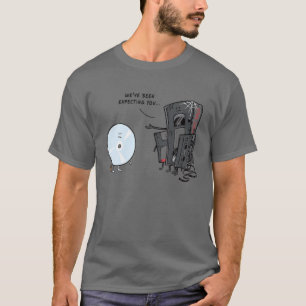 Camiseta Design De Cartoon Cute Adorável Sobre Fita Casset