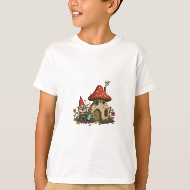 Camiseta Design de cartoon de Masroom (Frente)