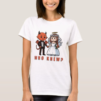 Camiseta Design De Casamento Devilish Groom - Quem Sabia?
