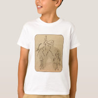 Design de Cavalo de Dressage Elegante em Castanho/