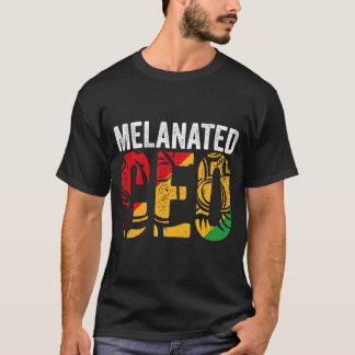 Camiseta Design de CEO Melanizado Para Mulheres Homens Negr