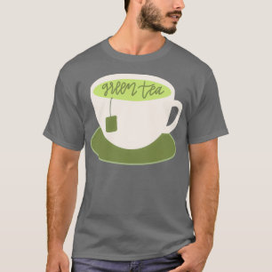 Camiseta Design de chá verde 1