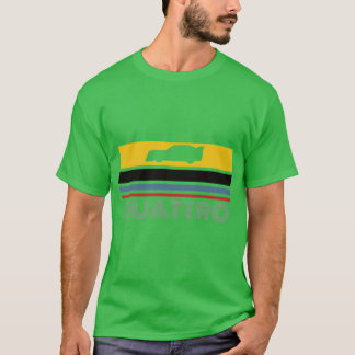 Camiseta Design de Chamada WRC do Grupo B Quattro