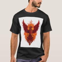 Design de chamas de Phoenix majestoso | Bold Vetor