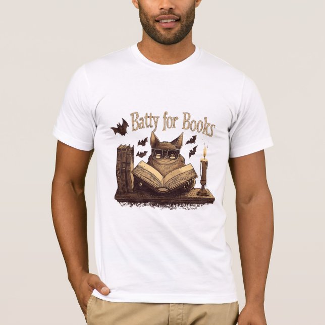 Camiseta Design de Chauve-Souris Intello (Frente)