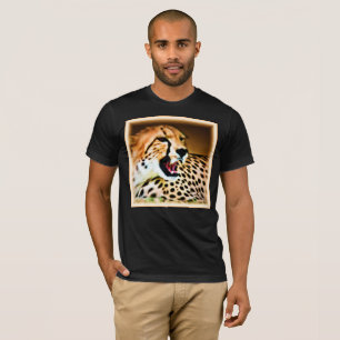 Camiseta "Design de Cheetah feroz e nojento". Comprar Agora
