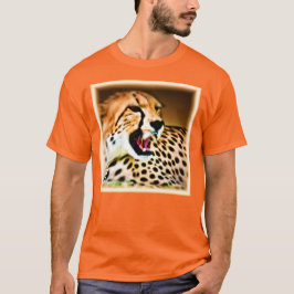 Camiseta "Design de Cheetah feroz e nojento". Comprar Agora