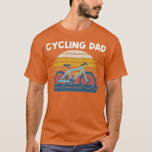 Camiseta Design de Ciclo legal Para Bicicleta Pai Padre