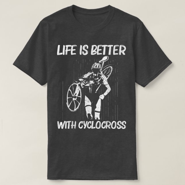 Camiseta Design de Ciclocrua legal Para Homens Mulheres Rac (Frente do Design)