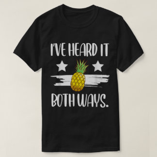 Camiseta Design de Citação de Abacaxi Engraçado