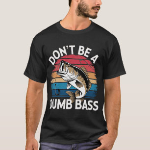 Camiseta Design de Citação de Pesca de Robalo Engraçado par