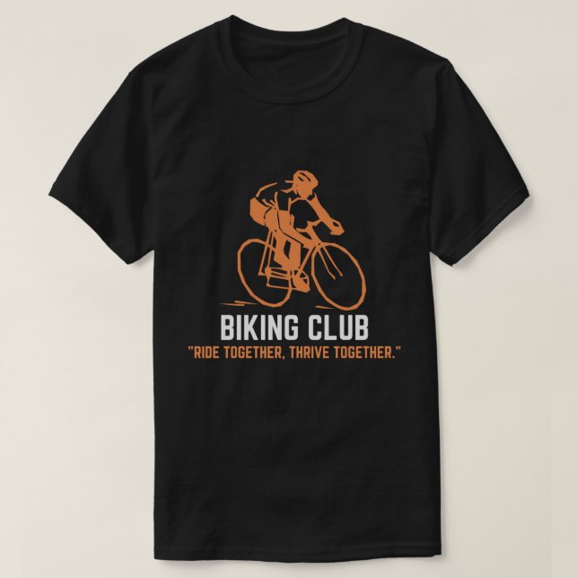 CAMISETA DESIGN DE CLUBE DE BIKING (Frente do Design)