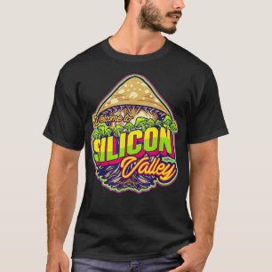 Camiseta Design de Cogumelo Magico Engraçado para San Fran