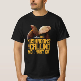 Camiseta Design De Cogumelo Os Cogumelos São engraçados