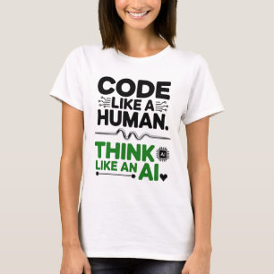 Camiseta Design de Colaboração Design IA Centrada no Homem