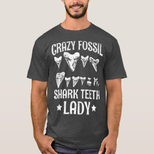 Camiseta Design De Colheita De Tubarão Para A Megalodon T