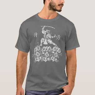 Camiseta Design de Coloração do CoverKicks Samurai