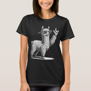 Camiseta Design de Concerto do Festival de Llama de Música