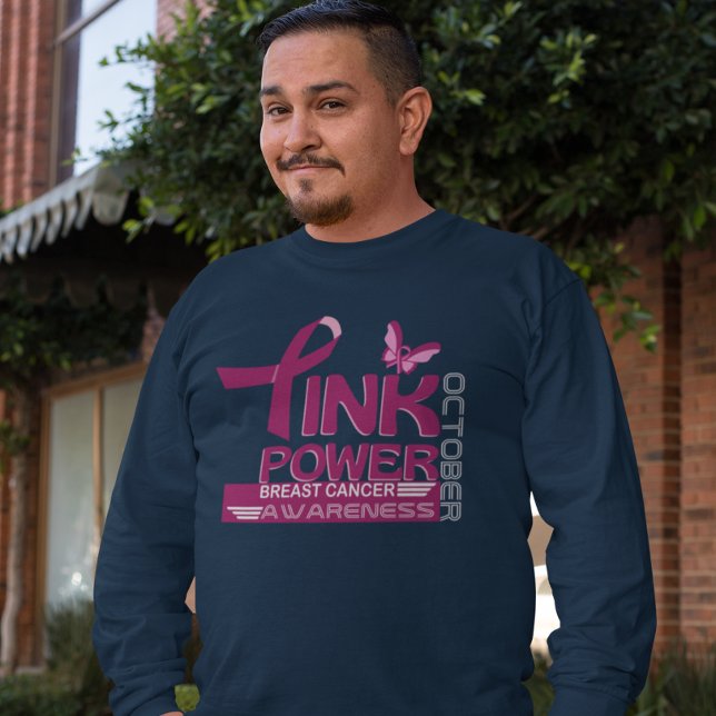 Camiseta Design de Consciência do Cancer de Power-Breast ro (Criador carregado)