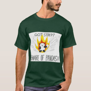 Camiseta Design de conscientização sobre PANDAS em verde