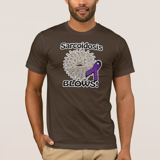 Camiseta Design de conscientização sobre sarcoidose (Frente)