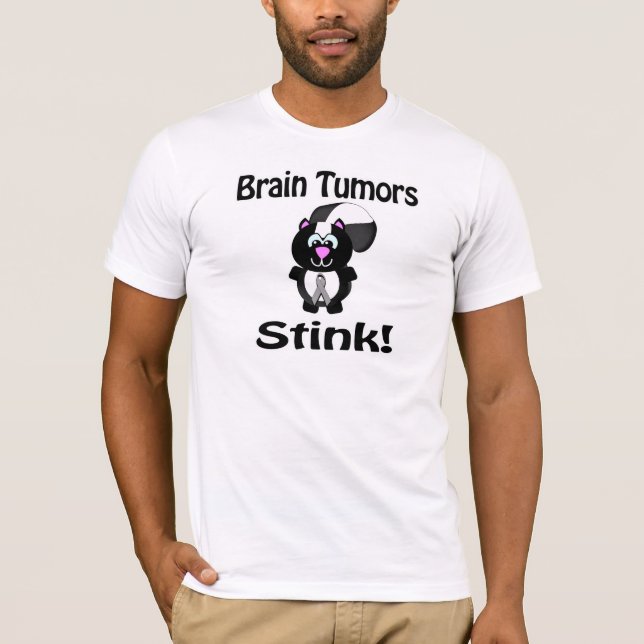 Camiseta Design de conscientização sobre tumores cerebrais  (Frente)
