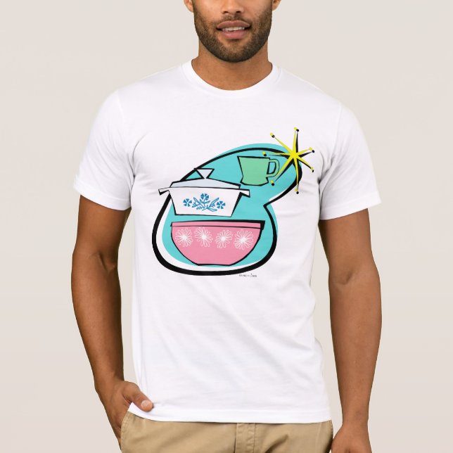 Camiseta Design de Cookware Atômica (Frente)