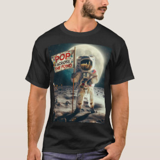 Camiseta Design de cor da lua