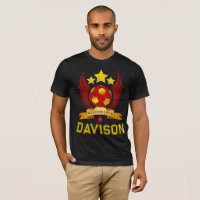 Design de Cores de Futebol Dourado Vermelho