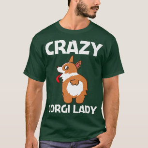 Camiseta Design De Corgi Engraçado Para As Mulheres Mãe Cão