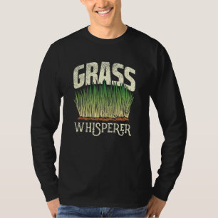 Camiseta Design De Corte Para Paisagistas - Grass Wh