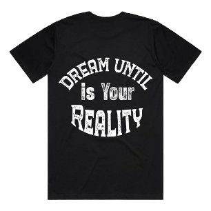 Camiseta Design de Cotação Motivacional Inspiração para Son