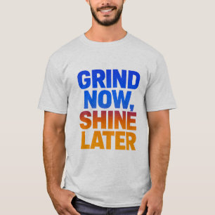 Camiseta Design de Cotação Motivacional Negrito - Inspire T