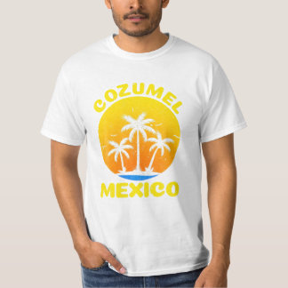 Camiseta Design De Cozumel Para Homens