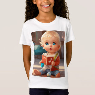 Camiseta Design de crianças bonitas