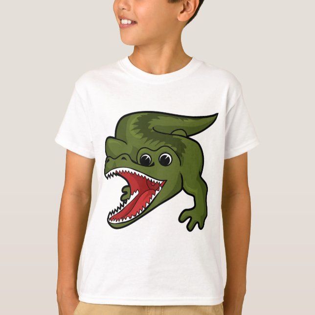 Camiseta Design de crocodilo (Frente)