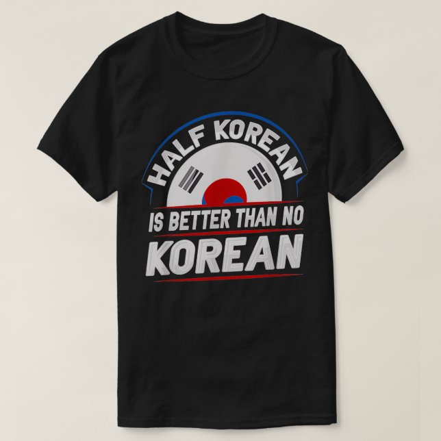 Camiseta Design de Cultura Sul-Coreana para um Americano Co (Frente do Design)