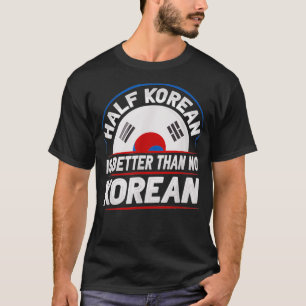 Camiseta Design de Cultura Sul-Coreana para um Americano Co