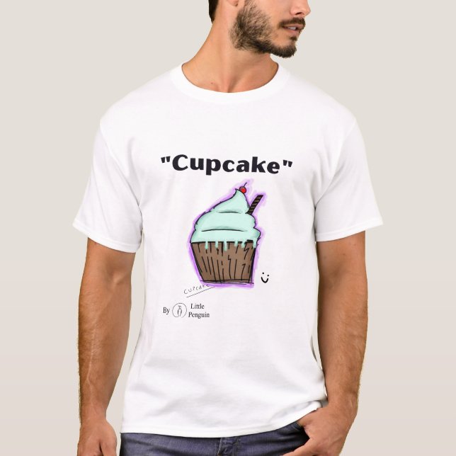 Camiseta Design de cupcakes (Frente)