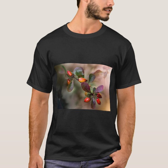 Camiseta Design de da Fruta de de Amoras (Frente)
