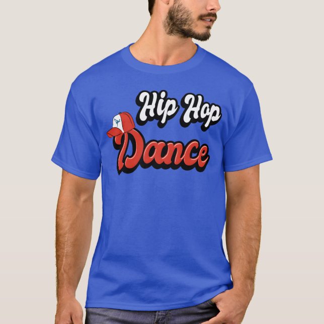 Camiseta Design de Dança Hip Hop menino (Frente)