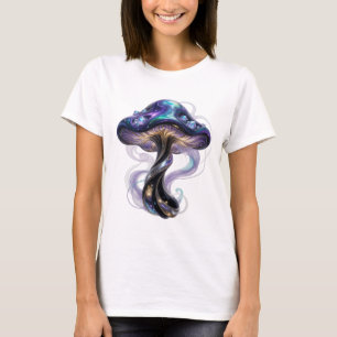 Camiseta Design de declaração roxo Unknwn na moda