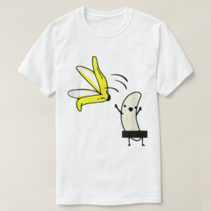 Camiseta Design de desenho animado engraçado de casca de ba