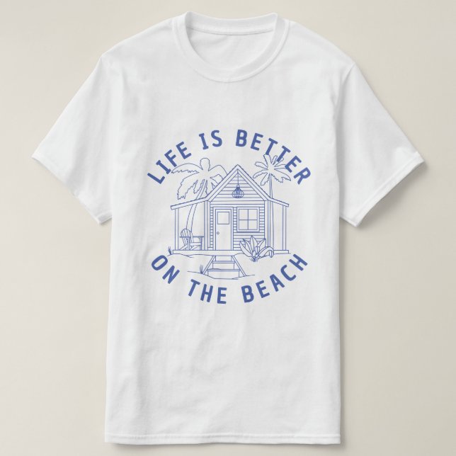 Camiseta Design de desenho da linha de Palms de coxy em pra (Frente do Design)