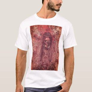 Camiseta Design de Despejo Decorativo Gótico de Ho