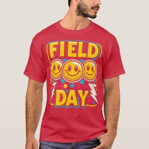 Camiseta Design de Dia de Retro Hippie para Crianças Profes