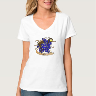 Camiseta Design de Dice do Assistente