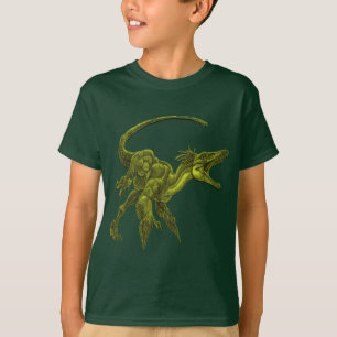 Camiseta design de dinossauro Tyranosaurus-rex