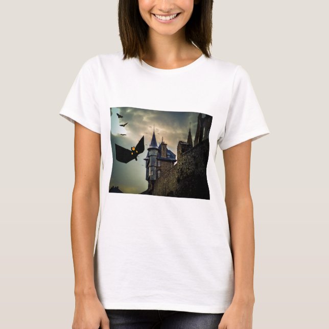 Camiseta Design de diversão para o Halloween (Frente)