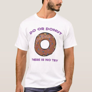 Camiseta Design de Donut Engraçado